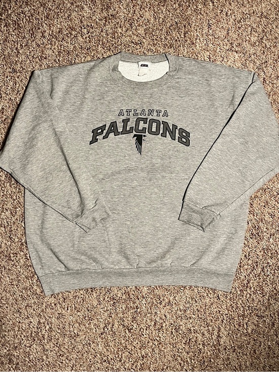 CSA Other - 90s Gray Atlanta Falcons Crewneck Sweatshirt